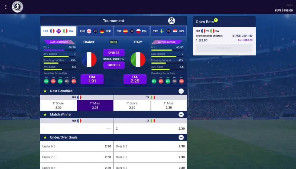 Football Penalty Duel 